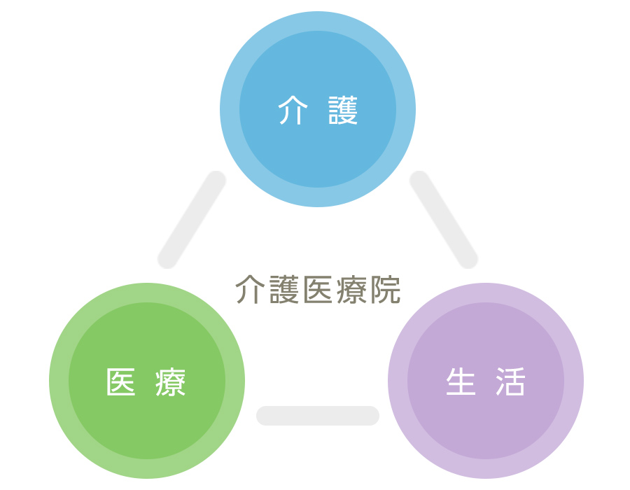 介護医療院：介護・医療・生活